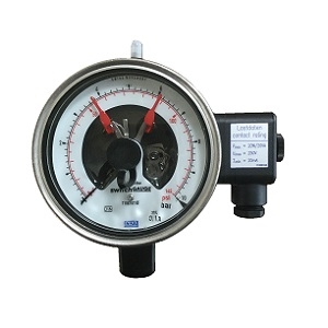 PRESSURE GAUGE WITH SWITCH